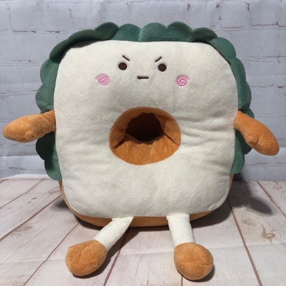 Funny Bread Plush Soft Realistic Travel Pillow - Picture 1 of 14